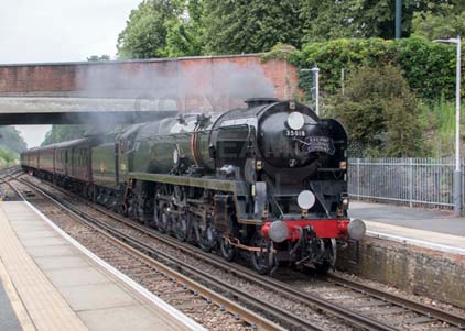 Purchase photo of 35018 BRITISH INDIA LINE at Virginia Water